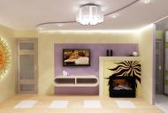 Зона с телевизором